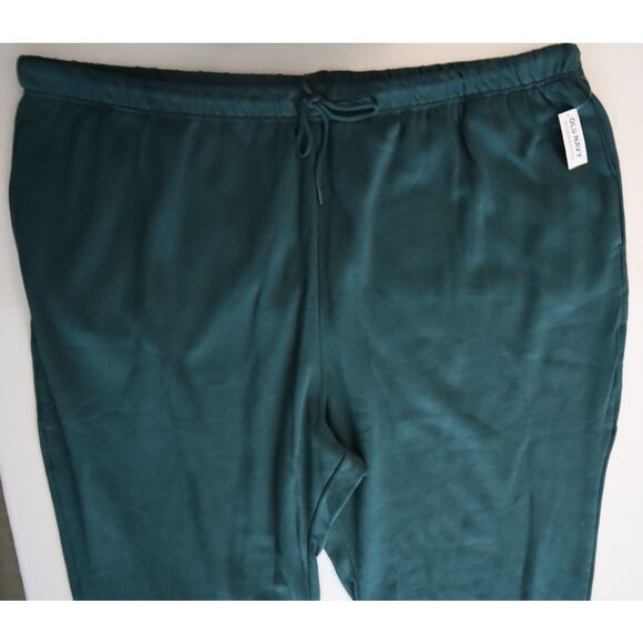 Old Navy 537530 Womens Sz 4X Emerald Green Extra High-Waisted Vintage Sweatpants - Picture 5 of 10